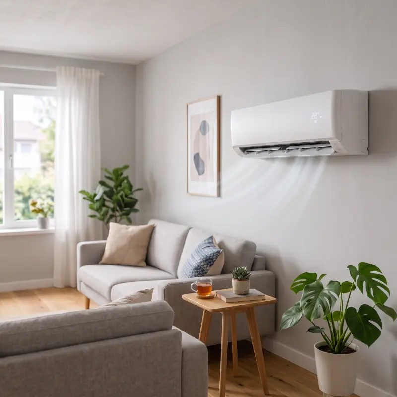 Air Conditioning Unit in a modern living room